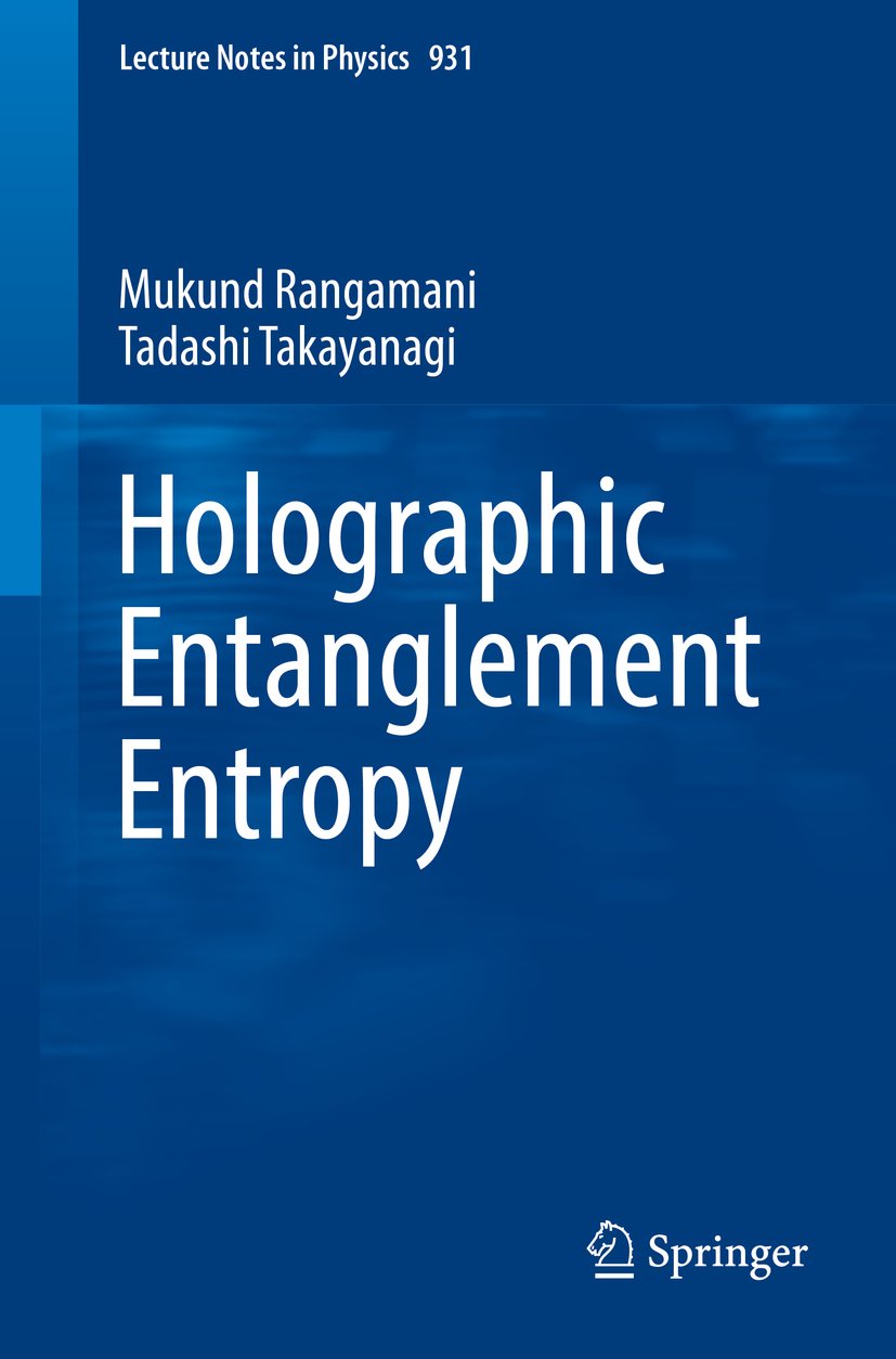 Holographic Entanglement Entropy (Lecture Notes in Physics Book 931) (English Edition)